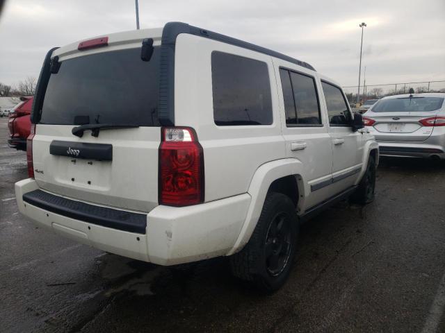 1J4RG4GK0AC128038 - 2010 JEEP COMMANDER SPORT Weiß Foto 3