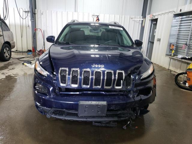 1C4PJLCB8GW260230 - 2016 JEEP CHEROKEE LATITUDE BLUE photo 5