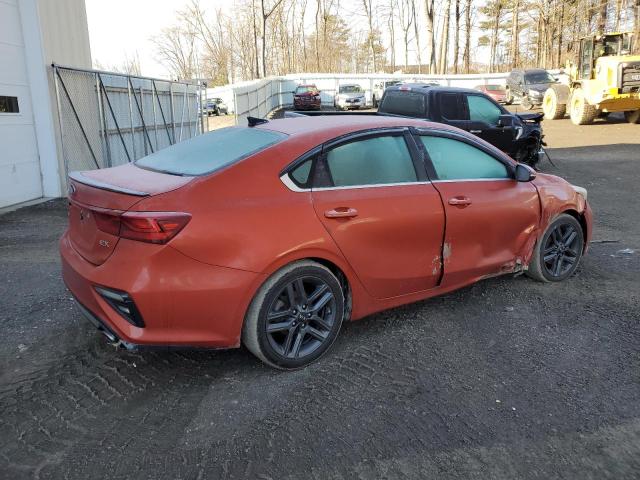 3KPF54ADXKE084777 - 2019 KIA FORTE EX ORANGE photo 3