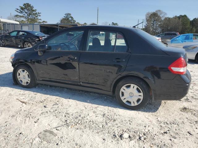 3N1BC1AP3AL402717 - 2010 NISSAN VERSA S BLACK photo 2