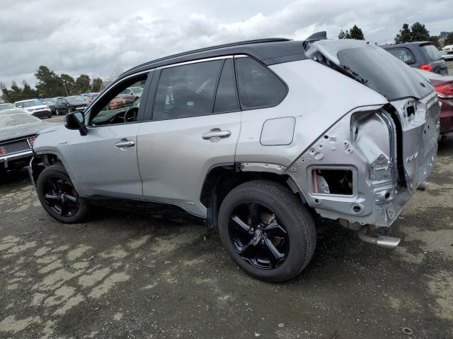 2T3E6RFV3LW001140 - 2020 TOYOTA RAV4 XSE SILVER photo 2