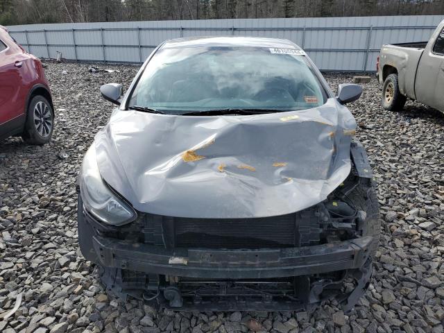 5NPDH4AEXDH293930 - 2013 HYUNDAI ELANTRA GLS GRAY photo 5