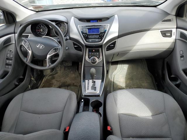 5NPDH4AEXDH293930 - 2013 HYUNDAI ELANTRA GLS GRAY photo 8