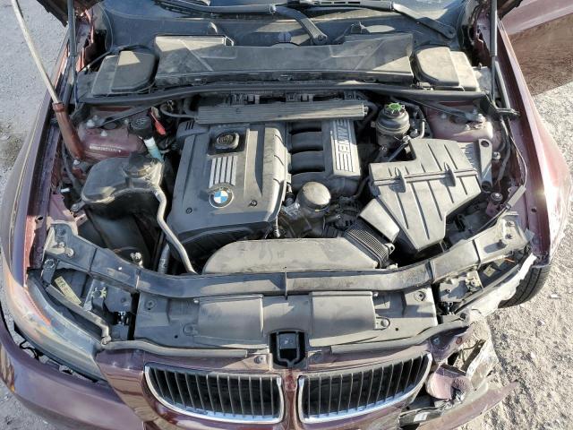 WBAVA33527KX82857 - 2007 BMW 328 I BURGUNDY photo 11