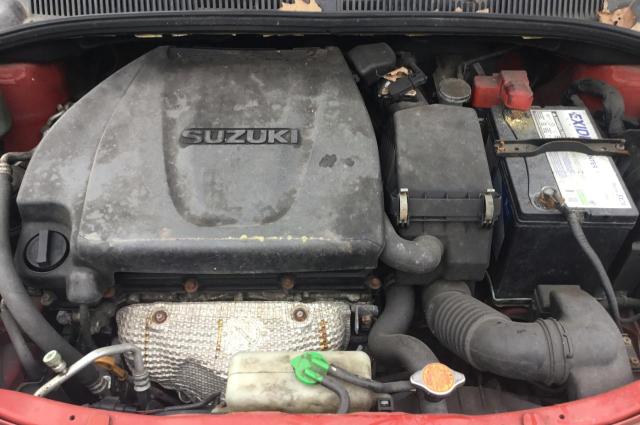 JS2YB5A33A6310411 - 2010 SUZUKI SX4 RED photo 7