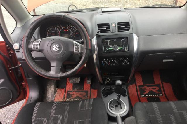 JS2YB5A33A6310411 - 2010 SUZUKI SX4 RED photo 9