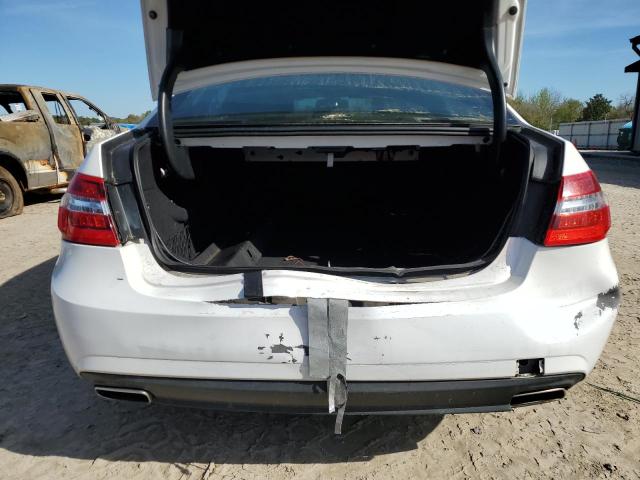 WDDHF5KB0DA725455 - 2013 MERCEDES-BENZ E 350 WHITE photo 6