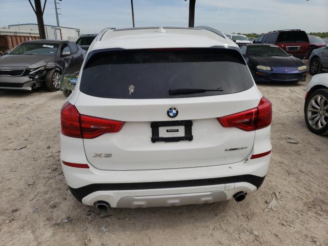 5UXTR7C50KLF27316 - 2019 BMW X3 SDRIVE30I WHITE photo 6