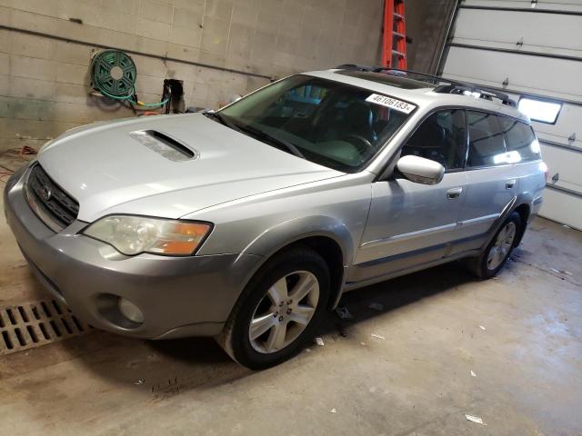 4S4BP67CX64363619 - 2006 SUBARU LEGACY OUTBACK 2.5 XT LIMITED SILVER photo 1