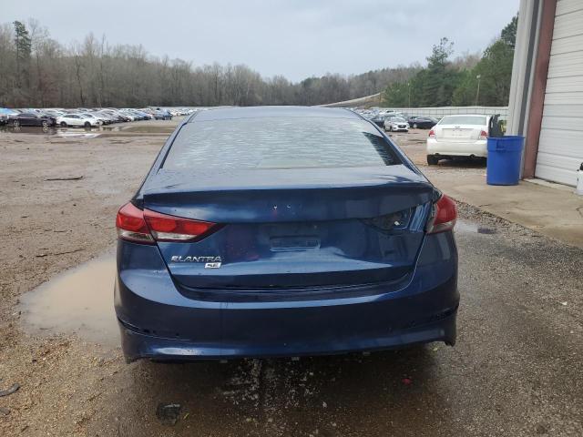 5NPD74LF9JH350414 - 2018 HYUNDAI ELANTRA SE BLUE photo 6