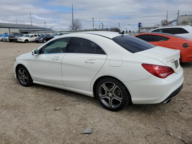 WDDSJ4EB6EN052210 - 2014 MERCEDES-BENZ CLA 250 WHITE photo 2