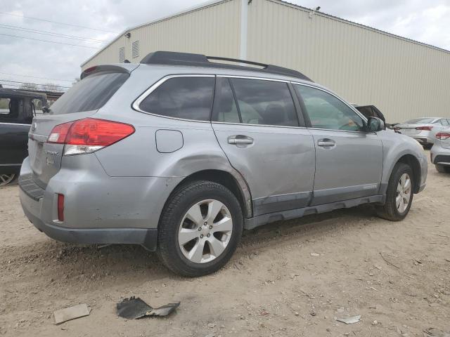 4S4BRCLC7B3349806 - 2011 SUBARU OUTBACK 2.5I LIMITED SILVER photo 3