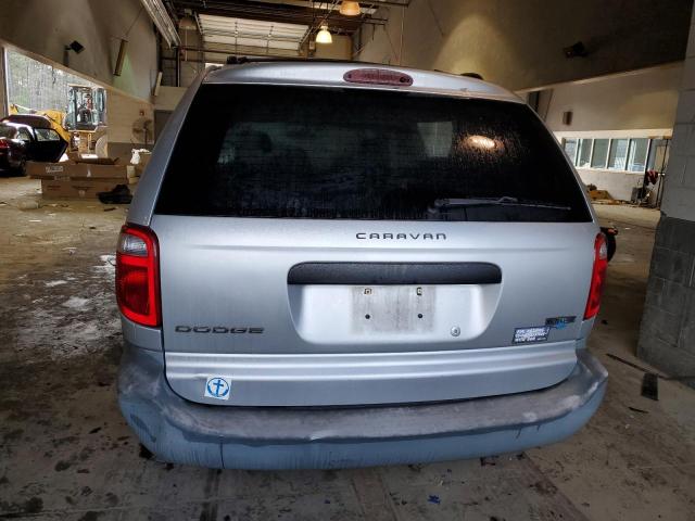 1D4GP25R76B667063 - 2006 DODGE CARAVAN SE SILVER photo 6