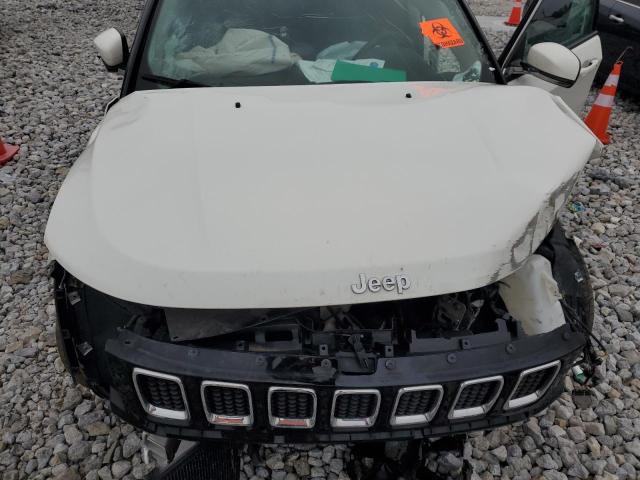 3C4NJDCB9JT190554 - 2018 JEEP COMPASS LIMITED WHITE photo 12