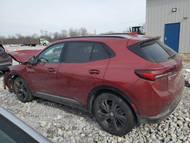 LRBFZMR40PD019890 - 2023 BUICK ENVISION PREFERRED წითელი ფოტო 2