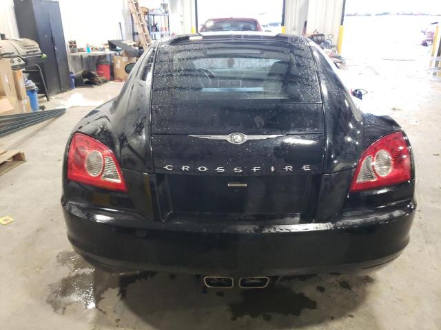 1C3AN69L14X005800 - 2004 CHRYSLER CROSSFIRE LIMITED BLACK photo 6