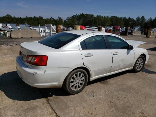 4A32B2FF0BE022156 - 2011 MITSUBISHI GALANT FE WHITE photo 3