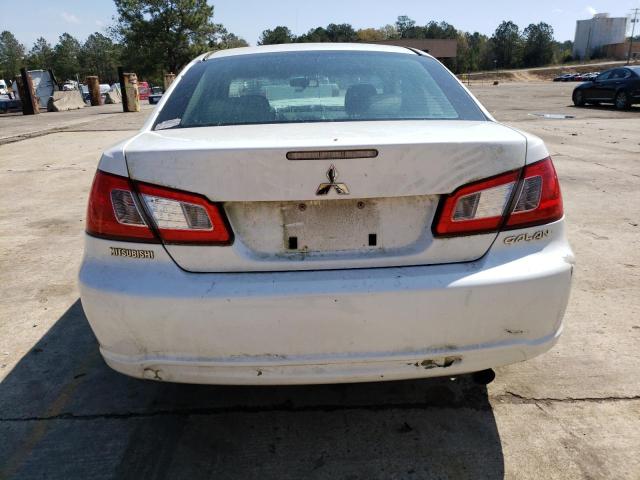 4A32B2FF0BE022156 - 2011 MITSUBISHI GALANT FE WHITE photo 6