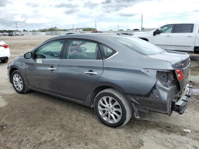 3N1AB7AP1KL608069 - 2019 NISSAN SENTRA S GRAY photo 2