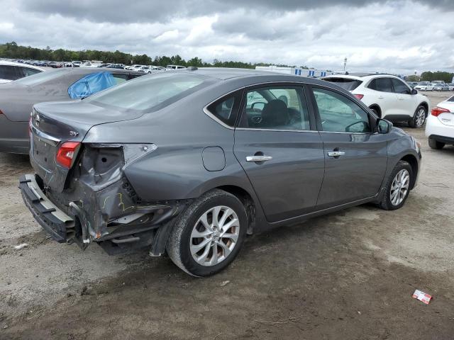 3N1AB7AP1KL608069 - 2019 NISSAN SENTRA S GRAY photo 3