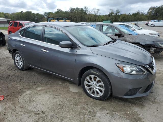 3N1AB7AP1KL608069 - 2019 NISSAN SENTRA S GRAY photo 4