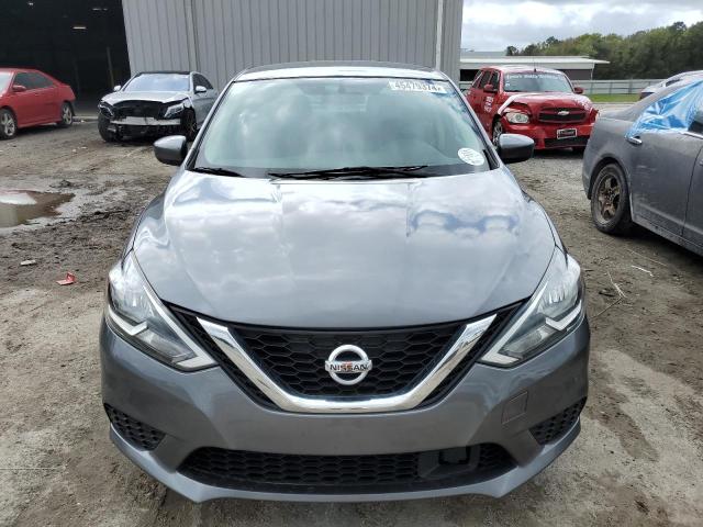 3N1AB7AP1KL608069 - 2019 NISSAN SENTRA S GRAY photo 5