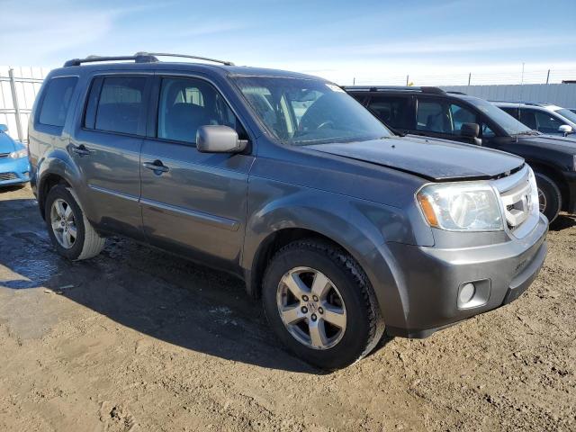 5FNYF3H59AB016011 - 2010 HONDA PILOT EXL GRAY photo 4