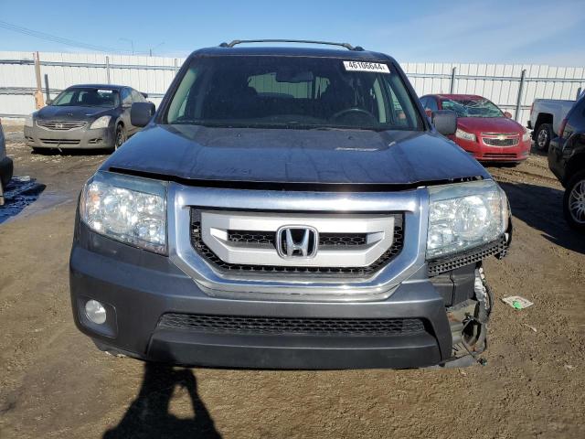 5FNYF3H59AB016011 - 2010 HONDA PILOT EXL GRAY photo 5