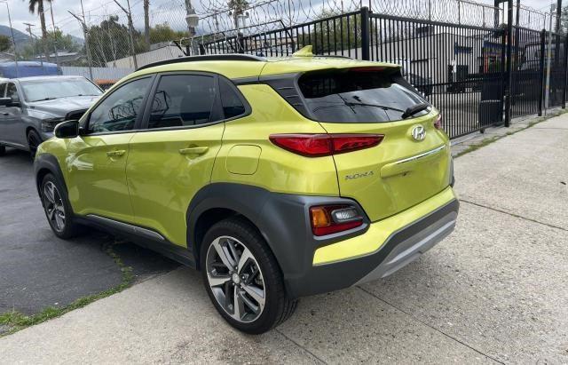 KM8K33A54KU303060 - 2019 HYUNDAI KONA LIMITED GREEN photo 3