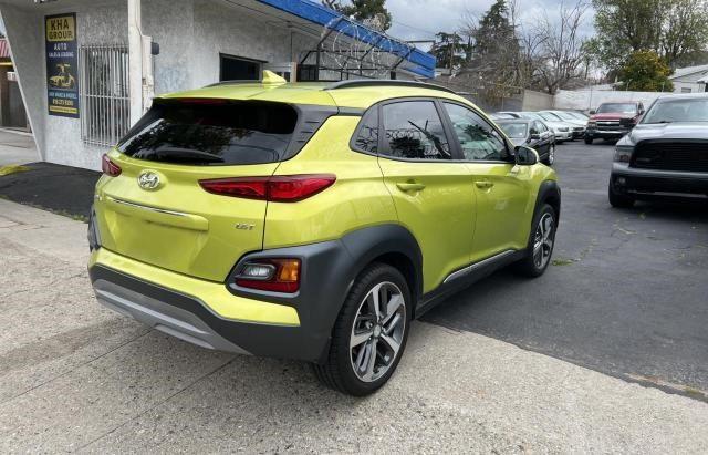 KM8K33A54KU303060 - 2019 HYUNDAI KONA LIMITED GREEN photo 4