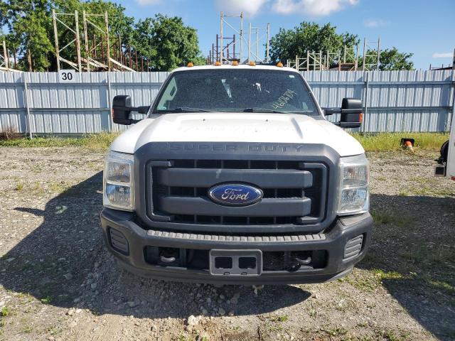 1FDRF3C63EEA80679 - 2014 FORD F350 SUPER DUTY WHITE photo 5