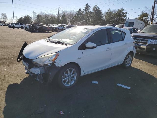 JTDKDTB34C1504295 - 2012 TOYOTA PRIUS C WHITE photo 1