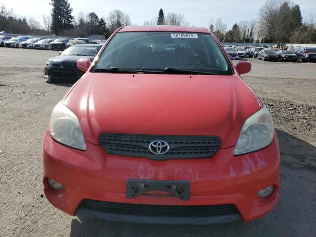 2T1KR32E45C351936 - 2005 TOYOTA COROLLA MA XR RED photo 5