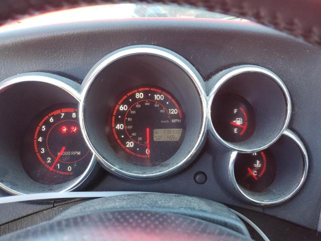 2T1KR32E45C351936 - 2005 TOYOTA COROLLA MA XR RED photo 9