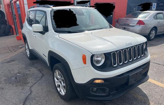 ZACCJBBB2HPF99414 - 2017 JEEP RENEGADE LATITUDE WHITE photo 1