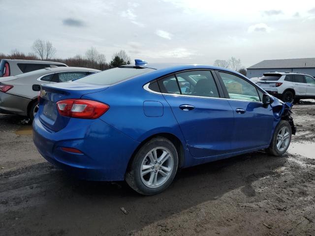 1G1BE5SM0G7309162 - 2016 CHEVROLET CRUZE LT BLUE photo 3