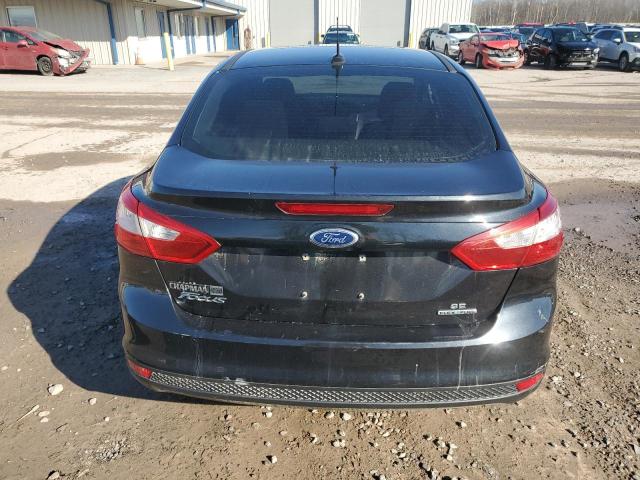 1FAHP3F28CL402236 - 2012 FORD FOCUS SE BLACK photo 6