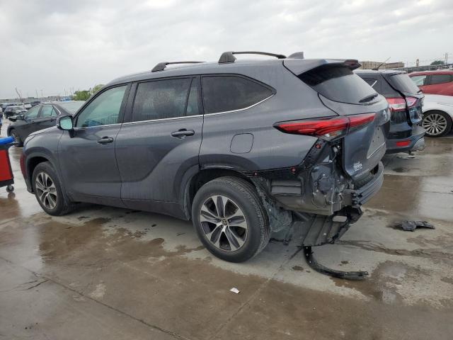 5TDGZRAH1LS505267 - 2020 TOYOTA HIGHLANDER XLE 灰色 照片 2
