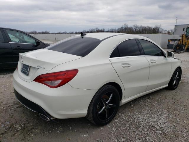 WDDSJ4GB3GN332876 - 2016 MERCEDES-BENZ CLA 250 4MATIC WHITE photo 3