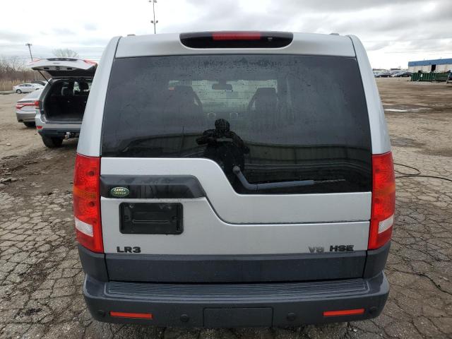 SALAE25468A463756 - 2008 LAND ROVER LR3 SE SILVER photo 6