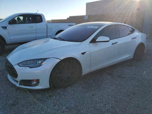 5YJSA1DP4CFS00694 - 2012 TESLA MODEL S WHITE photo 1