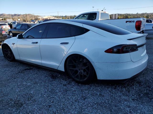 5YJSA1DP4CFS00694 - 2012 TESLA MODEL S WHITE photo 2