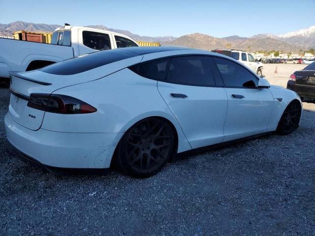 5YJSA1DP4CFS00694 - 2012 TESLA MODEL S WHITE photo 3