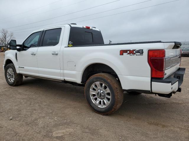 1FT7W2BT8LEC26620 - 2020 FORD F250 SUPER DUTY WHITE photo 2