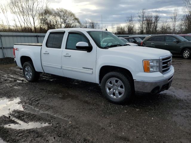 3GTP2WE74DG319517 - 2013 GMC SIERRA K1500 SLT WHITE photo 4