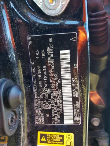 5TDJKRFH9FS220453 - 2015 TOYOTA HIGHLANDER XLE Qara foto 13