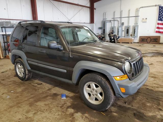 1J4GL48K86W126268 - 2006 JEEP LIBERTY SPORT GRAY photo 4