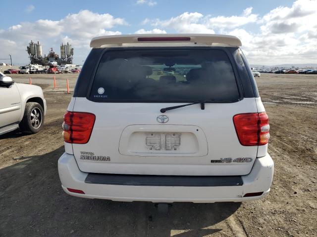 5TDBT48A52S061719 - 2002 TOYOTA SEQUOIA LIMITED WHITE photo 6