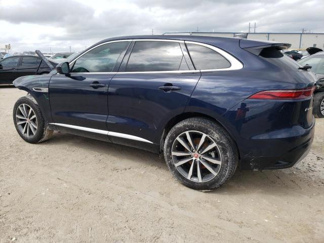 SADCJ2EX6NA698129 - 2022 JAGUAR F-PACE S BLUE photo 2