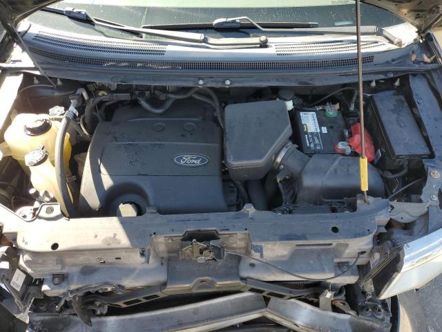 2FMDK3GC5BBB58263 - 2011 FORD EDGE SE BLACK photo 12